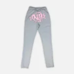 SYNAWORLD 'SYNA LOGO' TRACKSUIT GREY PINK (3)