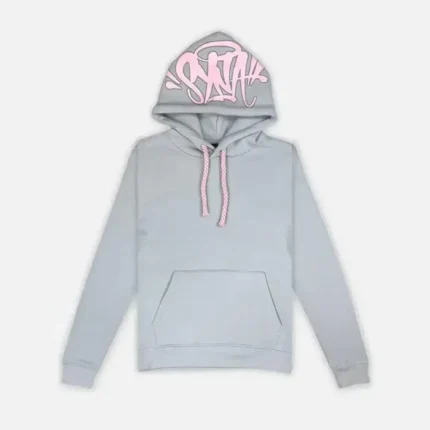 SYNAWORLD 'SYNA LOGO' TRACKSUIT GREY PINK (4)