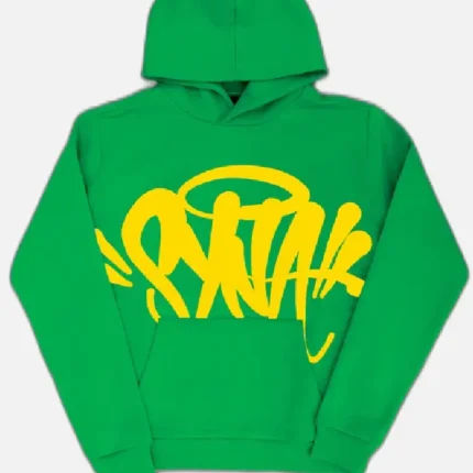 Synaworld 'Syna Logo' Hoodie Green (2)