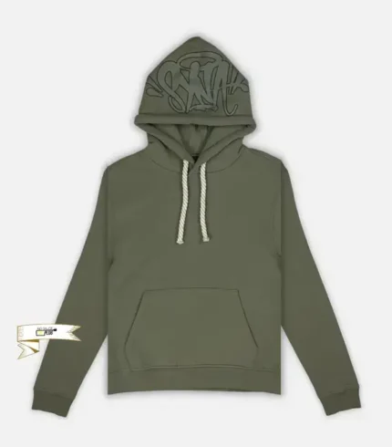 Synaworld 'Syna Logo' Hoodie Sage (3)