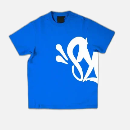 Synaworld 'Syna Logo' T Shirt Blue (2)